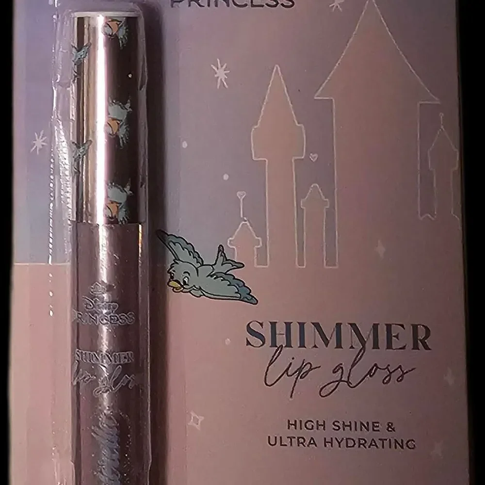 Disney Princess Shimmer Lip Gloss Cinderella NWT
